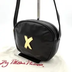 【Paloma Picasso】パロマピカソ ショルダーバッグ レザー ブラックのサムネイル