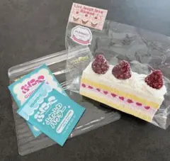 TOKOTOYZ スクイーズ ぷにっこ いちごのカットケーキ