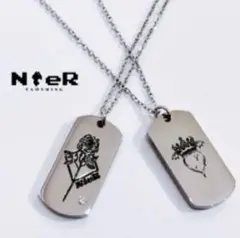 【完売品】REVERSIBLE PLATE NECKLACE 【ミニポーチ付き】