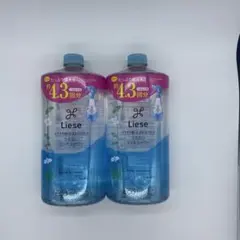 Liese ヘアスタイリングウォーター 詰め替え700ml 2本セット ミントのサムネイル