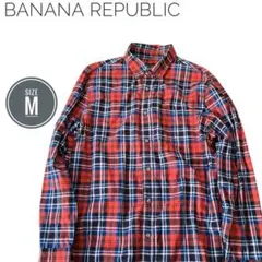 バナナリパブリック BANANA REPUBLIC 長袖 シャツ メンズ M