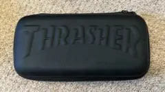 THRASHER ブラック 筆箱 コンパクト