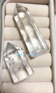 美品☆水晶　2本セット