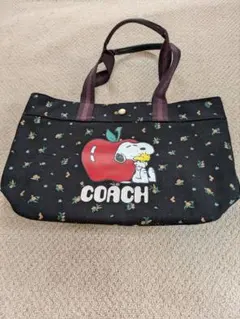 【じゅんじゅん様専用】COACH スヌーピー トートバッグ