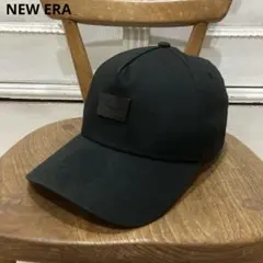 NEW ERA ニューエラ キャップ ブラック ロゴプレート