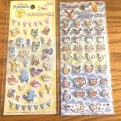 ポケモン プチプチシール　2種セット