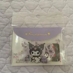 【正規品】サンリオ　キャラクターシール&ケース　クロミちゃん