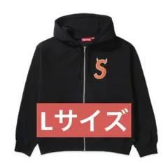 Devil S Logo Zip Up Hooded Sweatshirt L