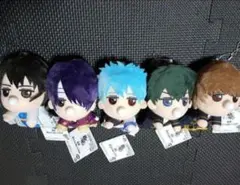 5種　銀魂 赤ちゃん ぬいぐるみ 銀時 桂 高杉 土方 沖田