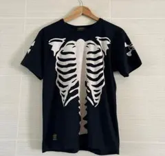 バンソン　スケルトンデザイン Tシャツ ブラックのサムネイル