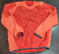 adidas ピステ・ウィンドブレーカー オレンジ　150