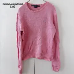 Ralph Lauren Sport 【XS】ピンク 長袖セーター トップス