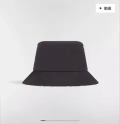 COMOLI シルクネップ　バケットハット ブラック 2026ss COMOLI シルクネップ バケットハット ブラック 2026ss - メルカリ