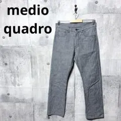 medio quadro クアドロメディオム メンズ ダンガリーパンツ ジーンズ