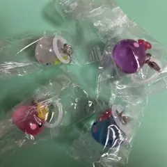 ほっぺちゃん めじるしアクセサリー A B E Gピンク 水色 青 紫 白