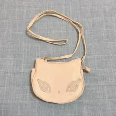 猫の顔ポシェット　ねこ　ネコ
