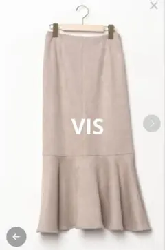 ⑤新品タグ付きVIS エコスエードマーメイドロングスカート