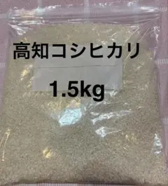 令和7年産　高知コシヒカリ　1.5kgのサムネイル