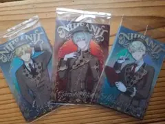 にじさんじウエハース　弦月藤士郎　緋八マナ　エクス・アルビオ　3枚セット