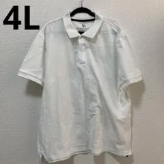 Daniel Dodd ホワイト ポロシャツ4L