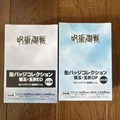 呪術廻戦　缶バッジ　缶バッジコレクション　懐玉・玉折　五条悟　夏油傑　箱無し発送