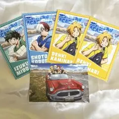 ヒロアカ ヒーロープラザ 特典 ポストカード 上鳴電気 緑谷出久 轟焦凍 集合