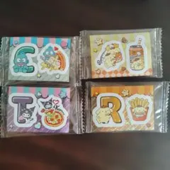 サンリオキャラクターズ シールチョコレート シール 4種 セット売り