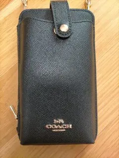 COACHスマホショルダーケース