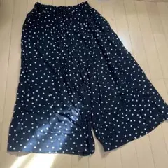 niko and... ドット柄 ワイドパンツ Mサイズ ウエストゴム