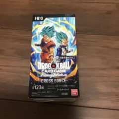 ドラゴンボール フュージョンワールド CROSS FORCE FB10 1BOX - メルカリ