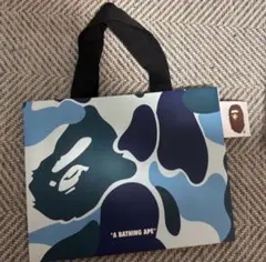 A BATHING APE ショップ袋 ブルーカモのサムネイル