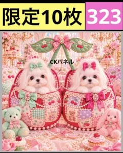 限定10枚！　レアパネル生地　無くなり次第終了です　6犬種パネル