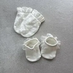 新生児 ミトン 靴下set