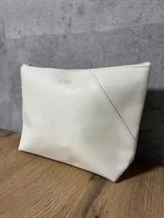 【極美品】999.9 フォーナインズ オリジナルポーチ ホワイト 小物入れのサムネイル