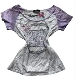 ピチt ラグラン ギャル y2k 平成女児 マクブリング グランジ 00s