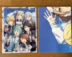 パッシュ 11月号　付録 プロセカ クリアファイル　ポスター