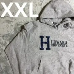 Howard university プルオーバースウェットパーカー XXLグレー