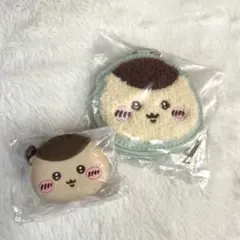 くりまんじゅう おかおサガラミニポーチ／おかおミニシリコンポーチ