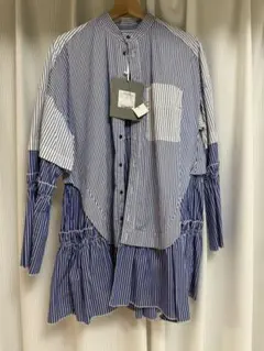 新品未使用 UN3D. ASYMMETRY TUCK SH 長袖シャツ おまとめ - メルカリ
