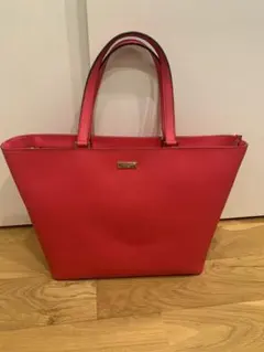 Kate Spade 赤 トートバッグ