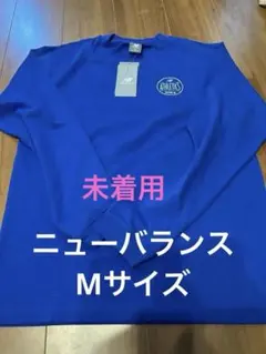 ニューバランス　長袖Tシャツ M ブルーのサムネイル
