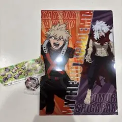 くら寿司　ヒロアカ　クリアファイル&マグネットシート