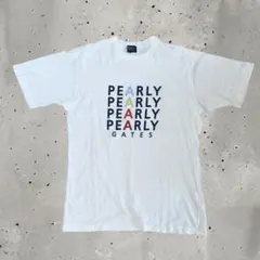 PEARLY GATES パーリーゲイツ 4連ロゴ Tシャツのサムネイル