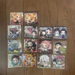 鬼滅の刃 トレーディングカード シール16枚セット