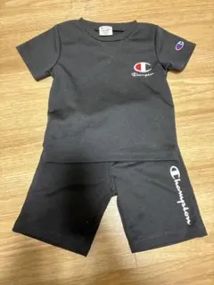 Champion 黒 Tシャツ・ハーフパンツ　セットアップ