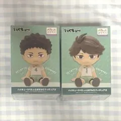 ハイキュー!! ぺたっとおすわりフィギュア2 及川徹 岩泉一 - メルカリ
