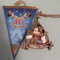東京ディズニーリゾート 40周年 ミニー バッグチャームのサムネイル