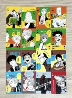 SAKAMOTO DAYS展 トランプ 朝倉シン66枚セット ♤8 4点 朝倉シン トランプ サカモトデイズ展 - メルカリ