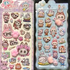 ラブブのプニプニシール2セット