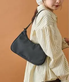 【週末限定値下げ】新品　mystic リングナイロンBAG ブラック　mline